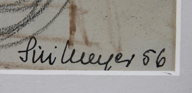 MEYER, SIRI, blandteknik, sign.