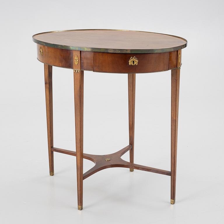 A Gustavian style table, early 20th Century.
