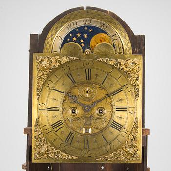 Longcase clock by Matthew Bushel, Aston England.