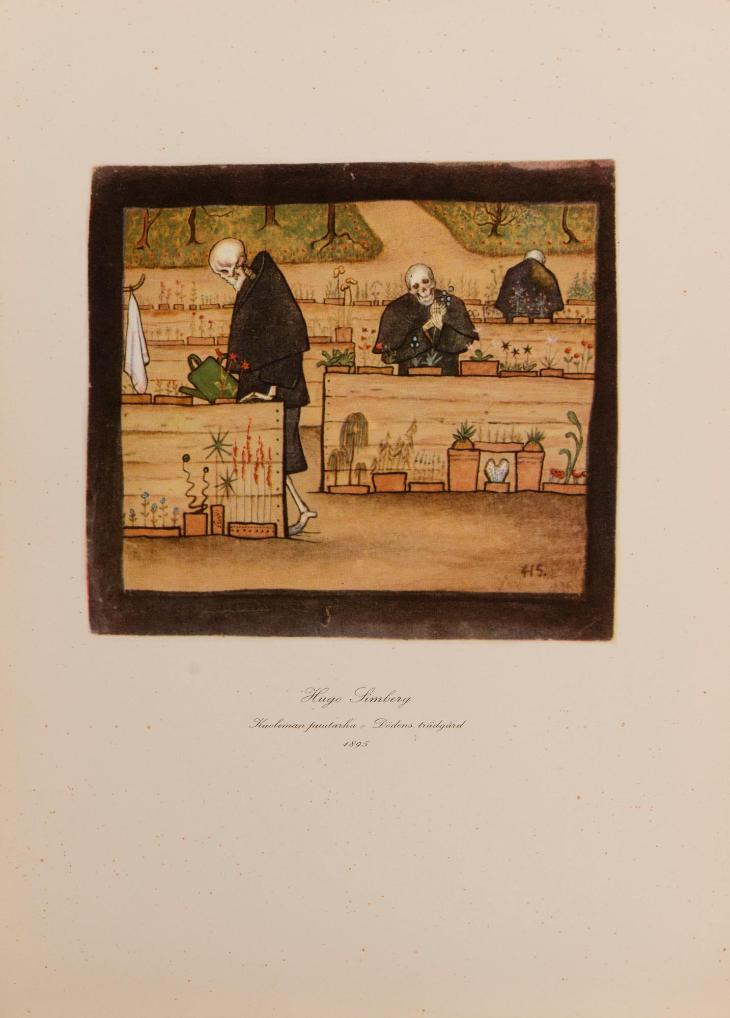 HUGO SIMBERG, after, a folder with 20 off-set printings, WSOY Porvoo 1952.