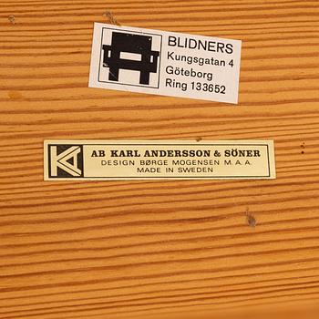 Børge Mogensen, Dining table, “Asserbo”, Karl Andersson & Söner, second half of the 20th century.