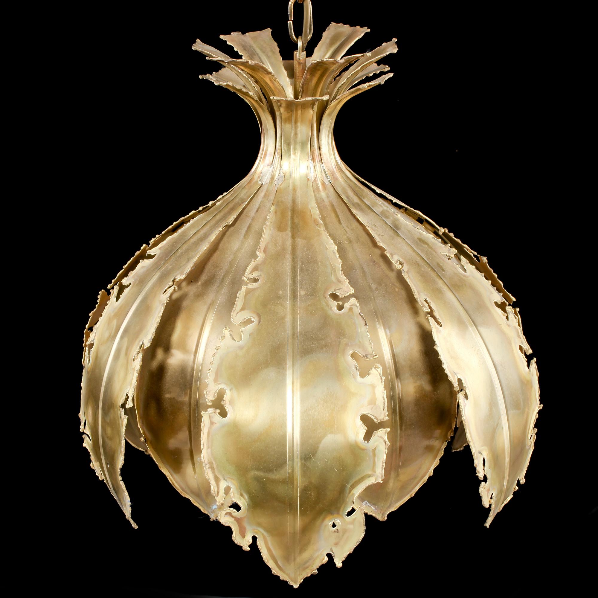 TAKLAMPA, Sven Aage, Holm-Sorensen & Co, Danmark, 1900-talets andra hälft. Höjd ca 40 cm.