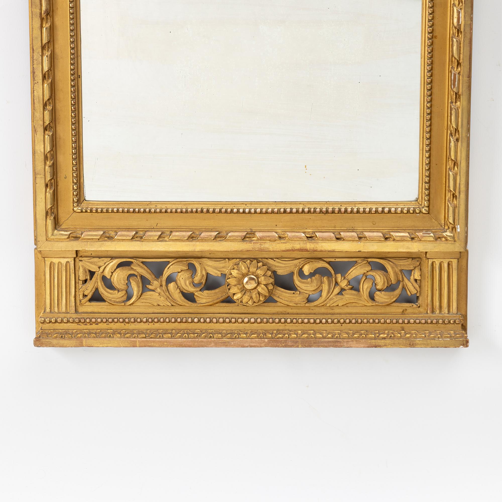 Spegel, gustaviansk, Stockholm 17?3.