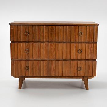 Göran Malmvall, chest of drawers, Svensk Fur, mid 20th century.