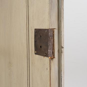 A painted cabinet, 19th Century.
