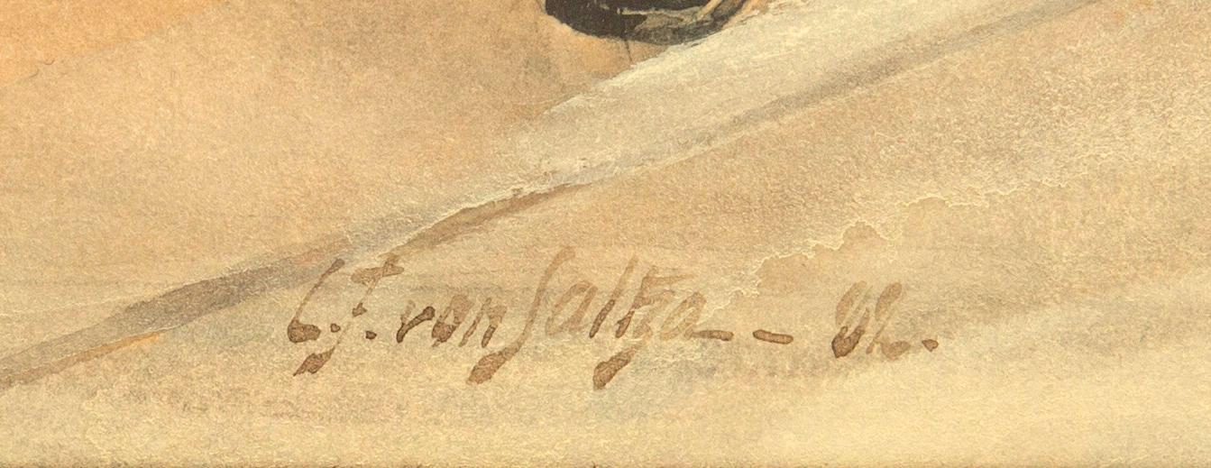 Carl Fredrik von Saltza, "Besök i köket".