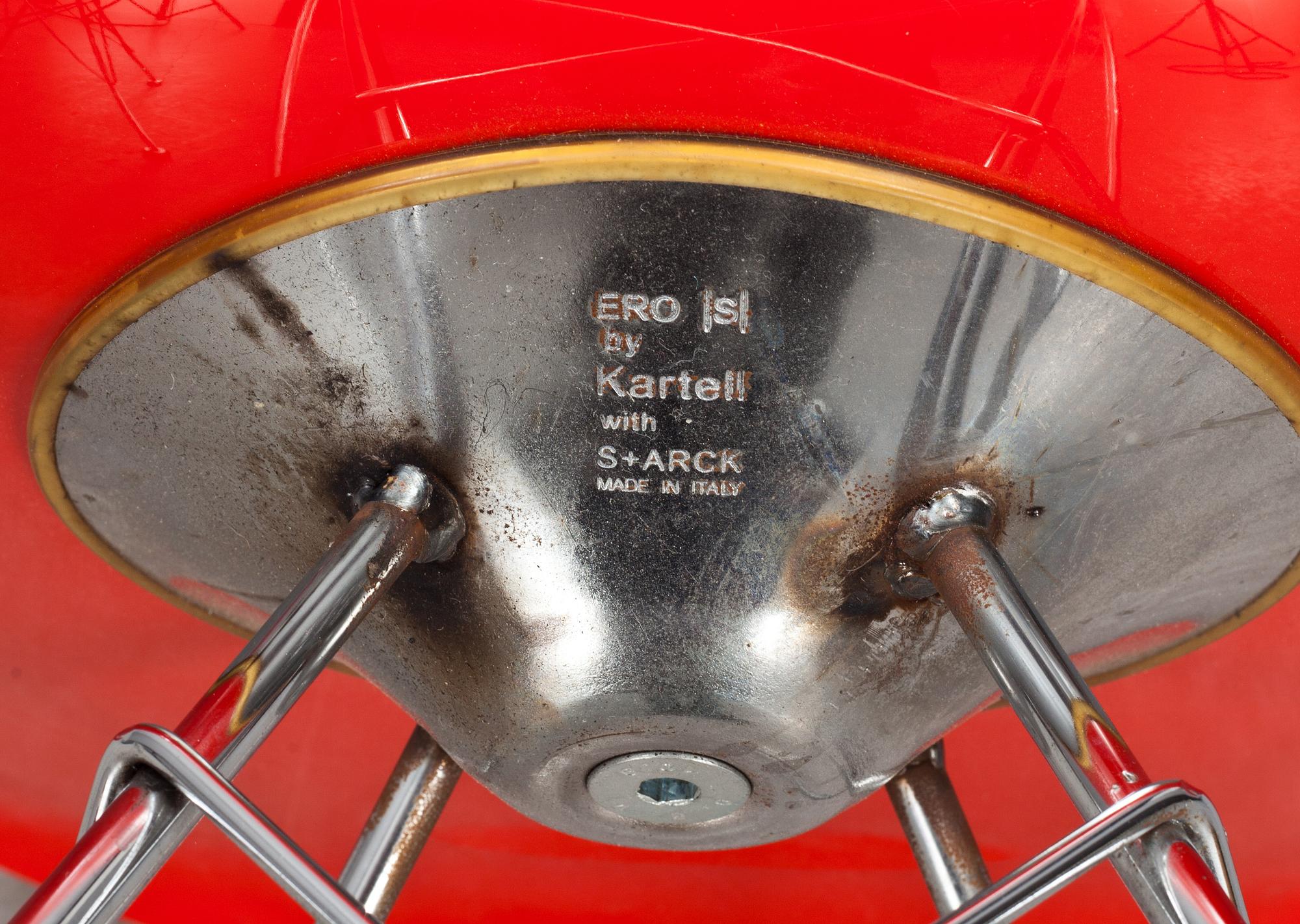 STOLAR, 2 st, "Eros", Philippe Starck för Kartell.