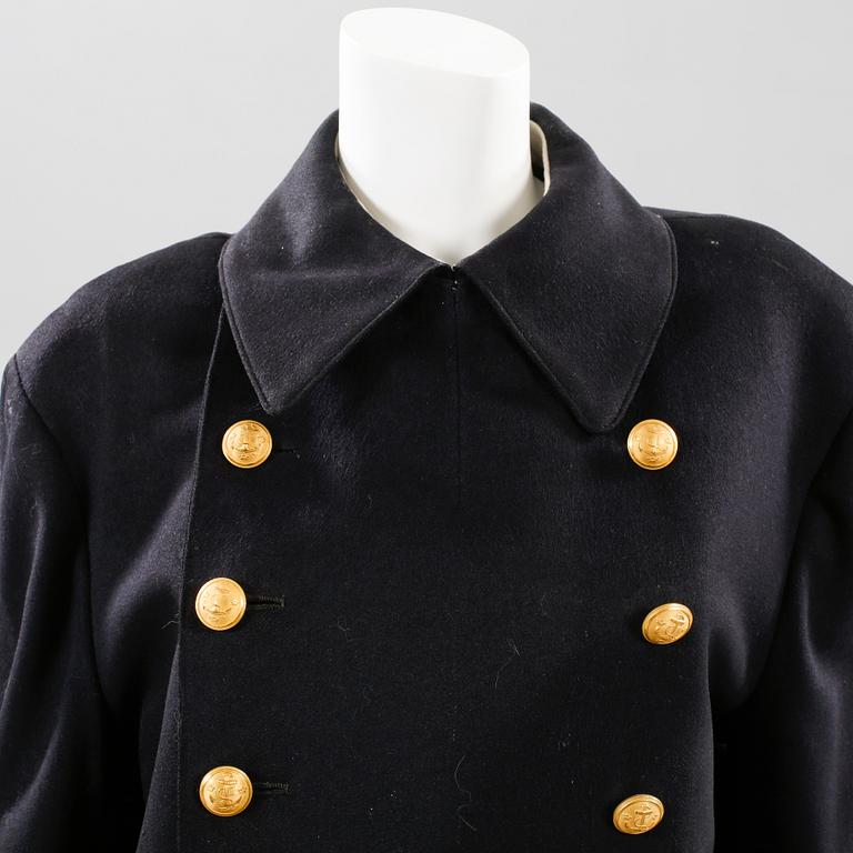A coat from the Swedish royal navy, the 1950s.