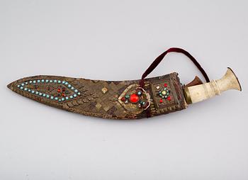 KUKRI, orientalisk, sannolikt 1900-talets första hälft.