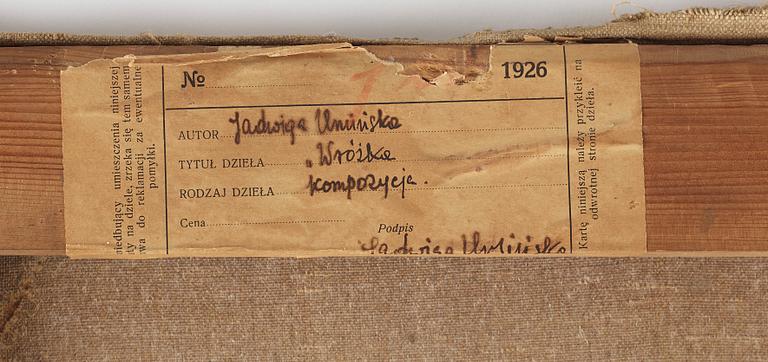 Jadwiga Uminska, The Cardplayer.