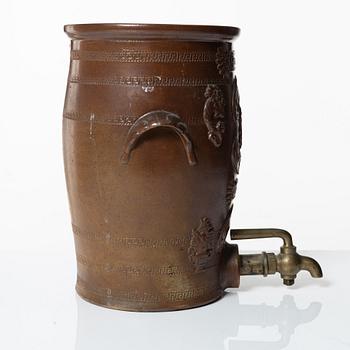 Apothecary vessel, Numa Peterson, Hamngatan 32, Stockholm, sent 19th century.
