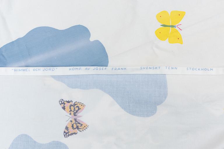 Josef Frank, gardiner, ett par, "Himmel och jord", Svenskt Tenn.