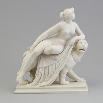 FIGURIN, parian, "Ariadne" efter J H Danecker, Gustavsberg 1926.
