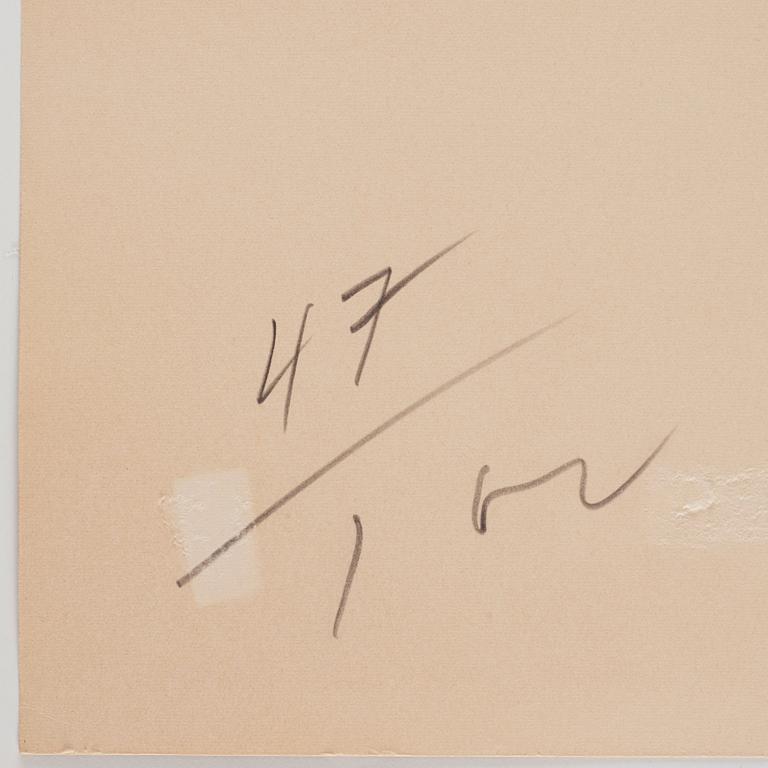 Cy Twombly, Untitled.