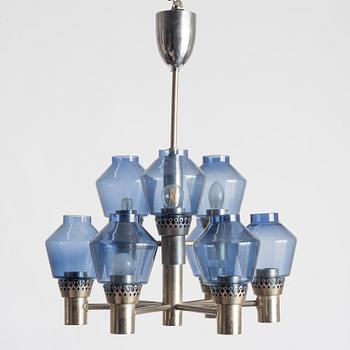 Hans-Agne Jakobsson, a model 'T 753/9' ceiling lamp, Markaryd, Sweden.