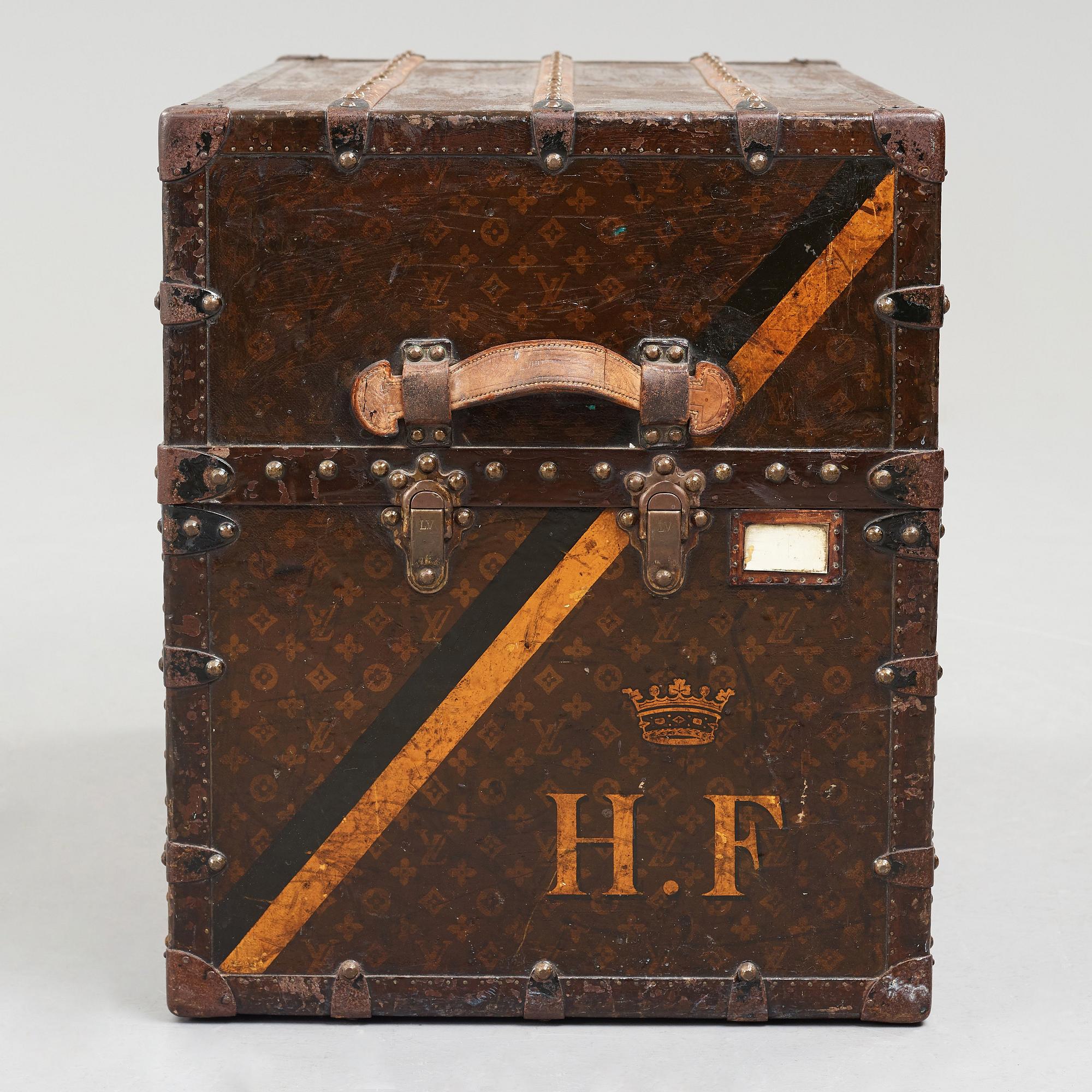 Louis Vuitton, KOFFERT/RESEGARDEROB, Louis Vuitton, tidigt 1900-tal.