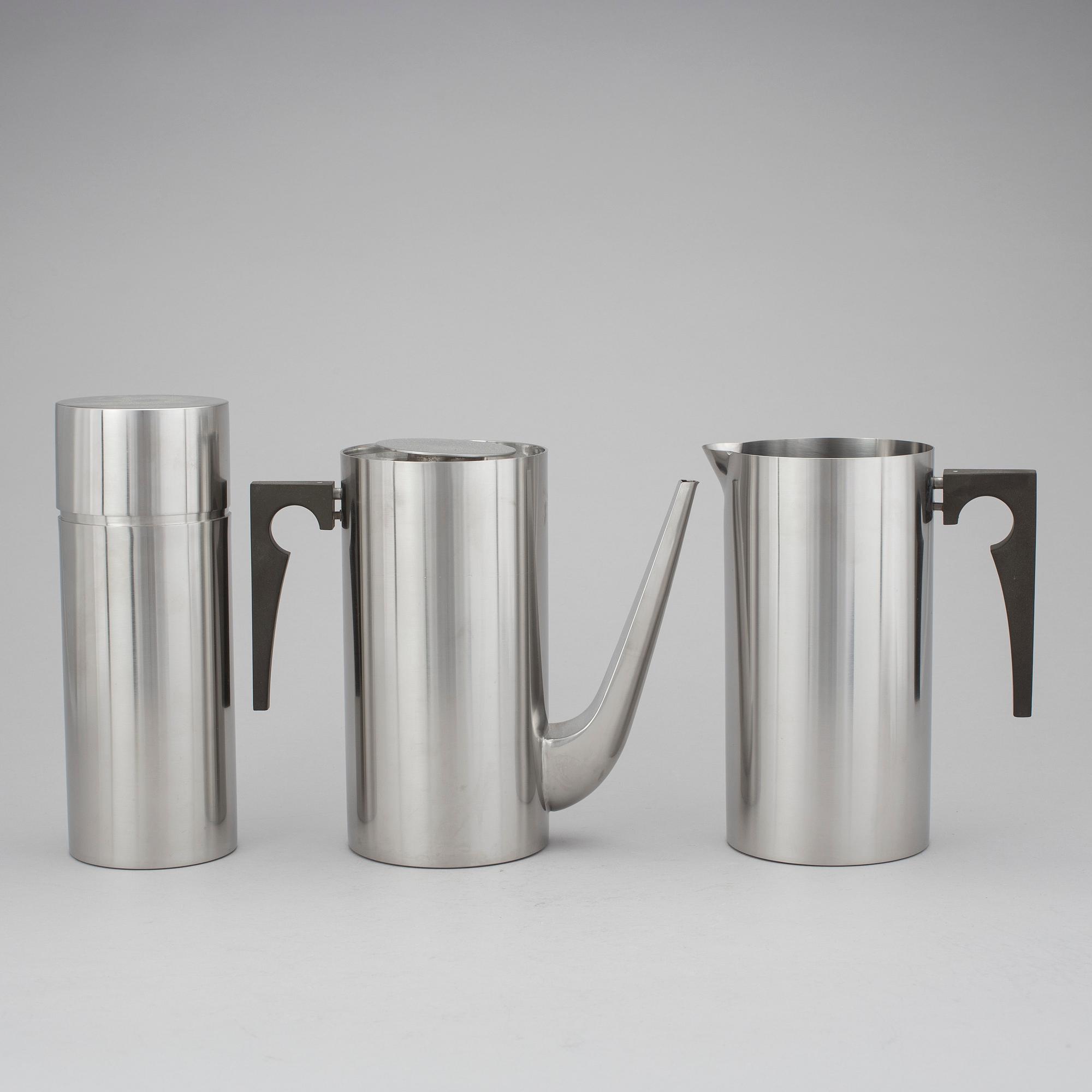 ARNE JACOBSEN, 4 delar, Cylinda line, Stelton.