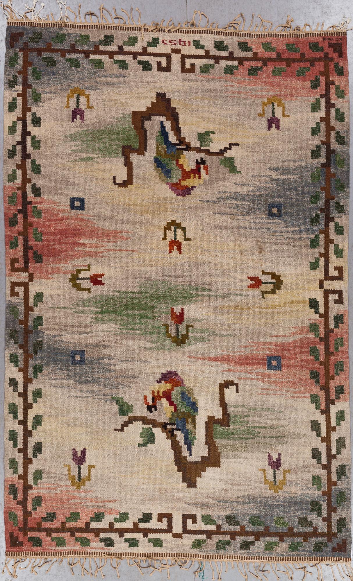 MATTA, rölakan, signerad CD (Carl Dagel), daterad 1953, ca 272 X 176cm.