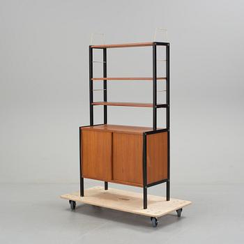 BERTIL FRIDHAGEN, bokhylla med skåp, Bodafors, 1950/60-tal.