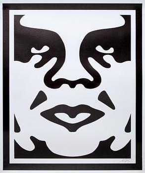 SHEPARD "OBEY" FAIREY, 3 st, grafiska blad, signerade och daterade -14.