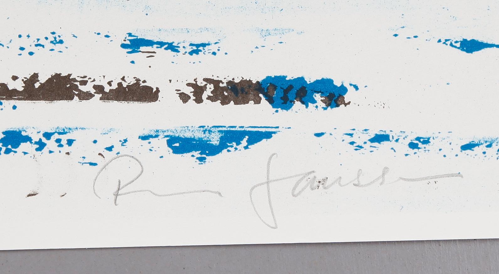 RUNE JANSSON, färglitografi, signerad och numrerad 97/35.