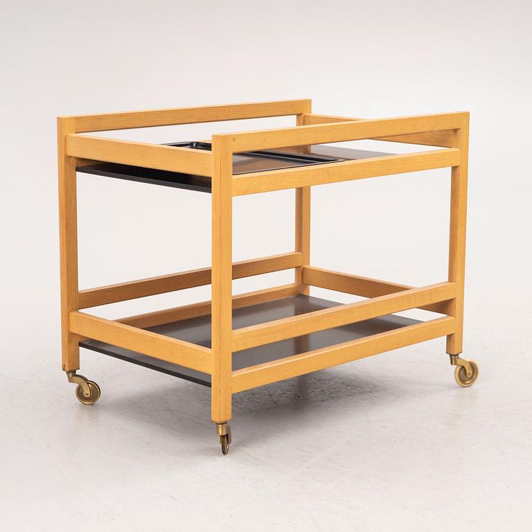 Børge Mogensen, serveringsvagn, modell 5370, Fredericia Stolefabrik, Danmark, 1960-tal.