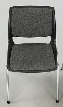 Six "R-48" chairs by Bendt Winge, Norway, second half of the 20th century.