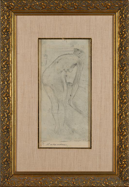 PEKKA HALONEN, etsning, signerad och daterad -09.