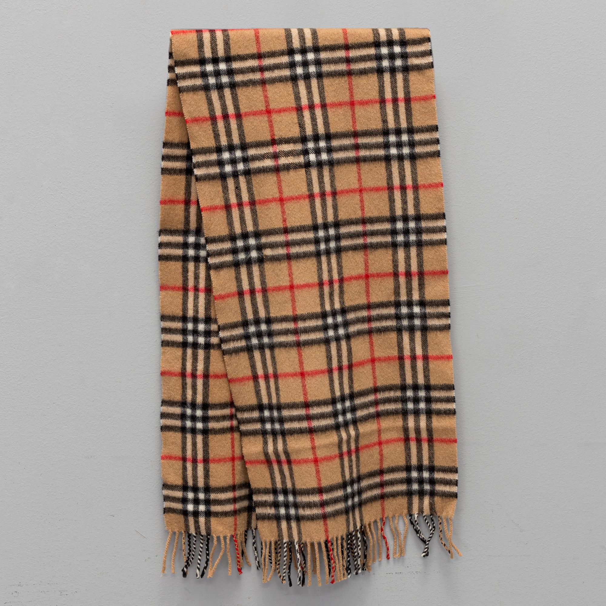 BURBERRY, scarf.