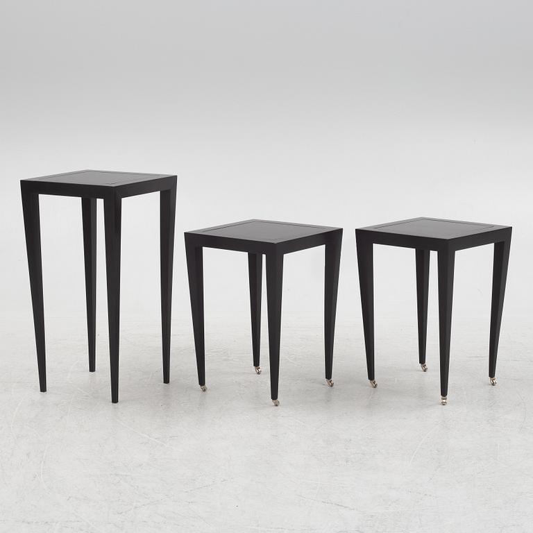 Three side tables.