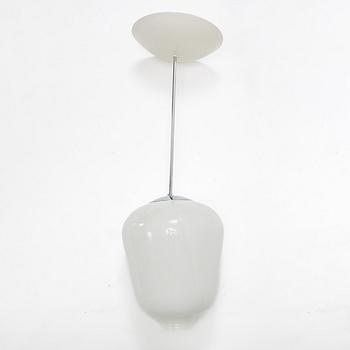 Taklampa, "Zero", 1900-talets slut. med extra kupa.