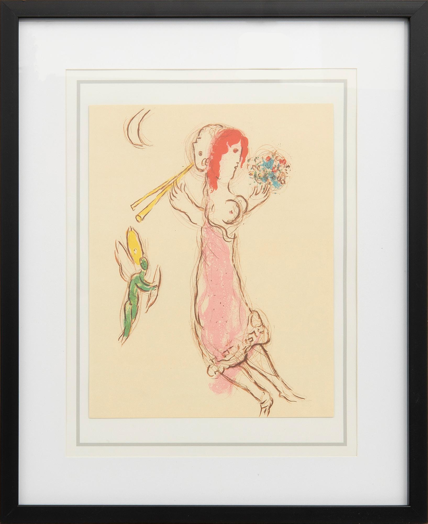 Marc Chagall, "Daphnis and Chloë" 1960.