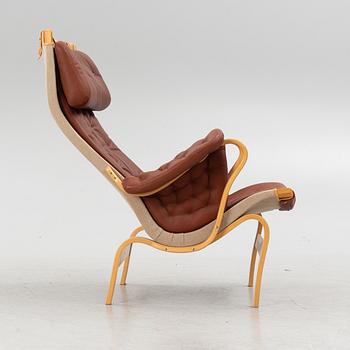 Bruno Mathsson, armchair with footstool, "Pernilla", DUX.