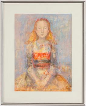 DORINA MOCAN, akryl, signerad.