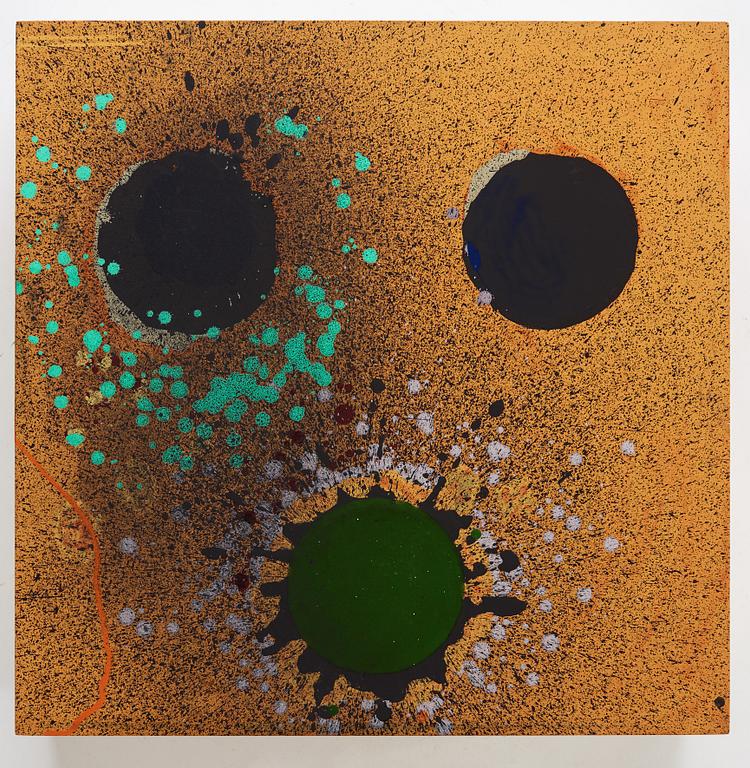 EVA LÖFDAHL, Acrylic on panel signed Eva Löfdahl on verso, executed in 1987-88.