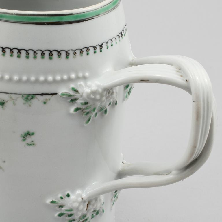 MUGG, porslin, Kina, 1700-tal.