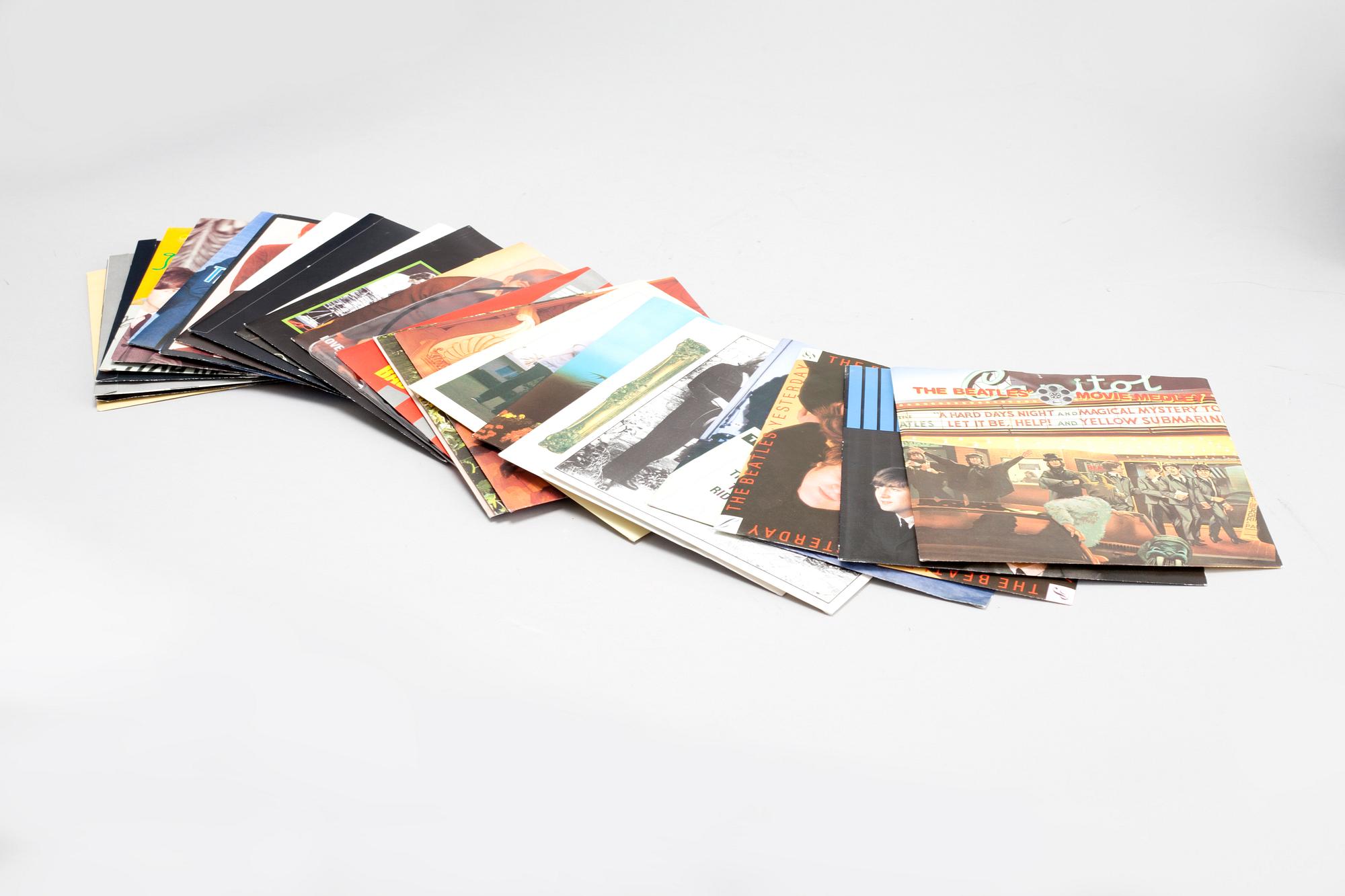"The Beatles Collection" and "The Beatles singles collection", 1970s/80s.