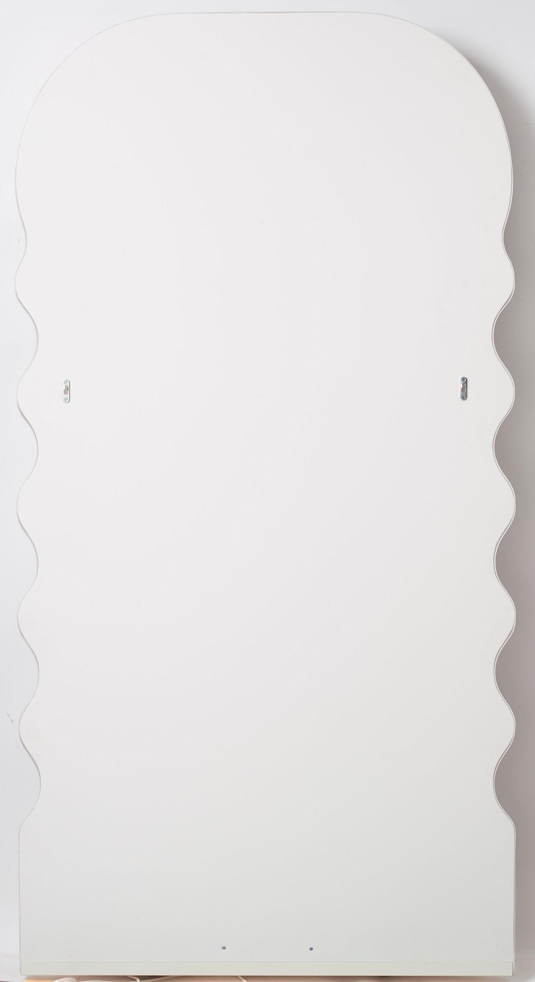 Ettore Sottsass, an 'Ultrafragola', mirror, Poltronova, Italy, 21st century.
