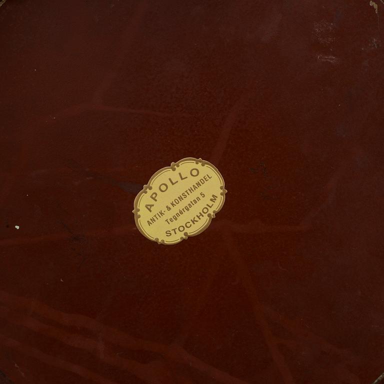 TABLE PLATEAU, empire, probably France. First half of the 19th century.