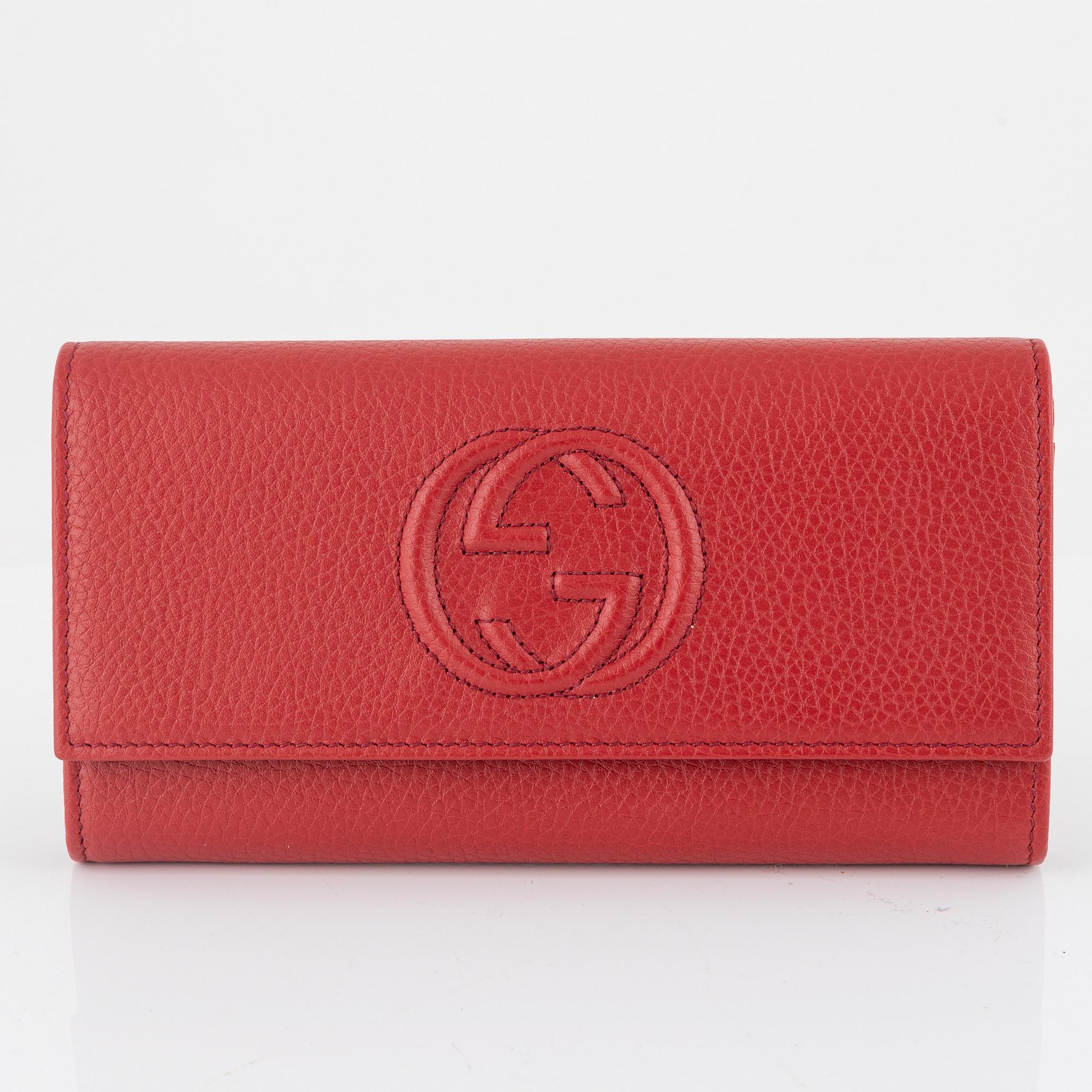 Gucci, wallet.