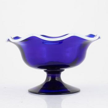 Glass bowl, possibly from Göteborgs or Gjöviks glasbruk, 19th century.