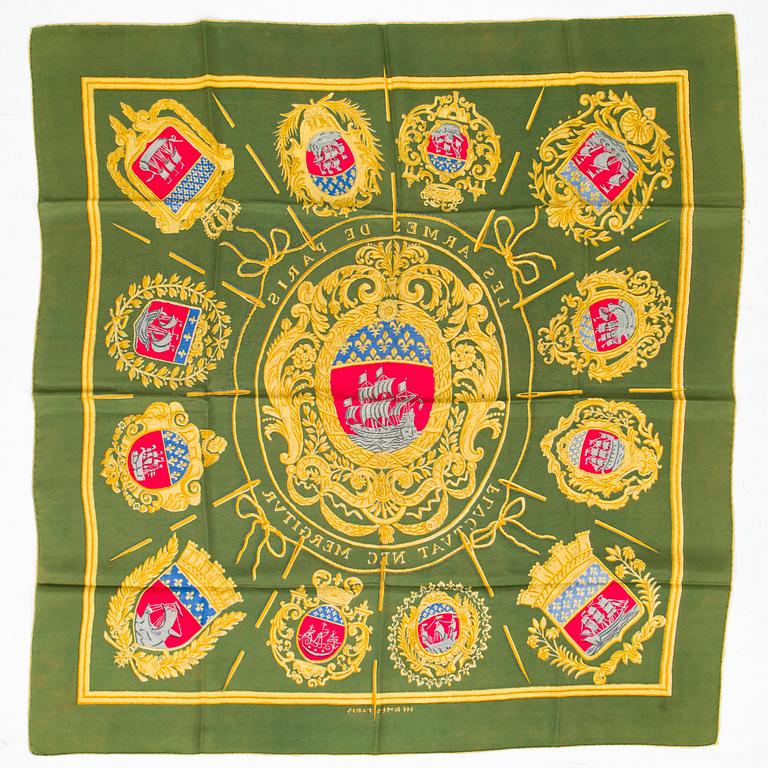 Hermès, huivi, "Les Armes des Paris".