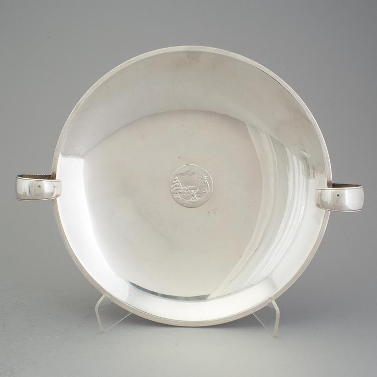 ATELIER BORGILA, skålfat, Stockholm 1930, silver 925/1000.