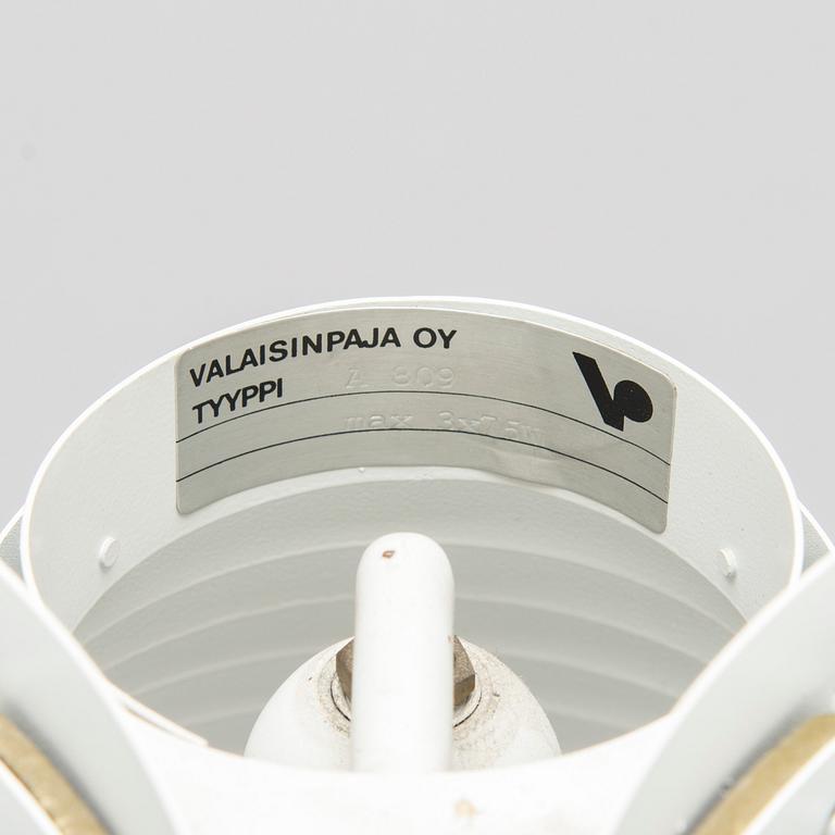 Alvar Aalto, a late 20th century 'A809' floorlamp for Valaisinpaja.