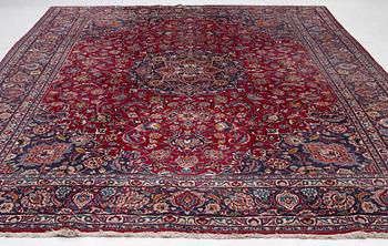 Rug, Keshan, signed, approx. 385 x 300 cm.