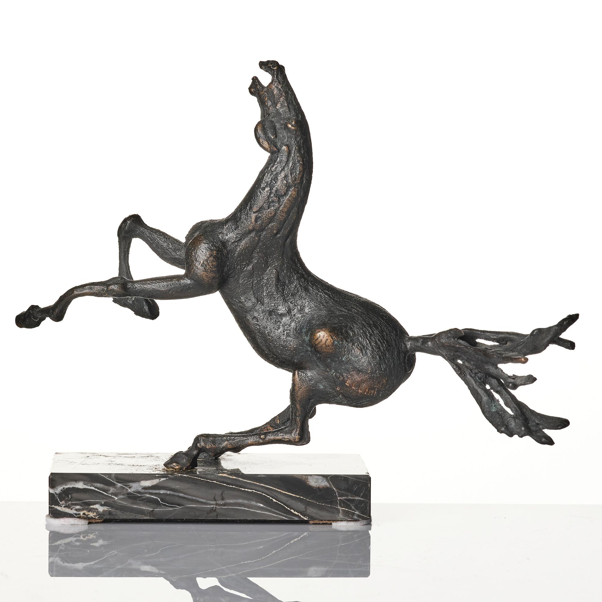 Sergio Capellini, stegrande häst.