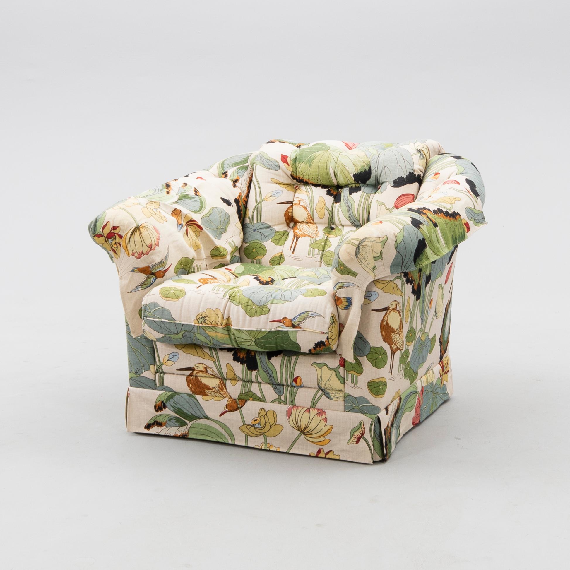 Clubbfåtölj, 1900-talets mitt/andra hälft.