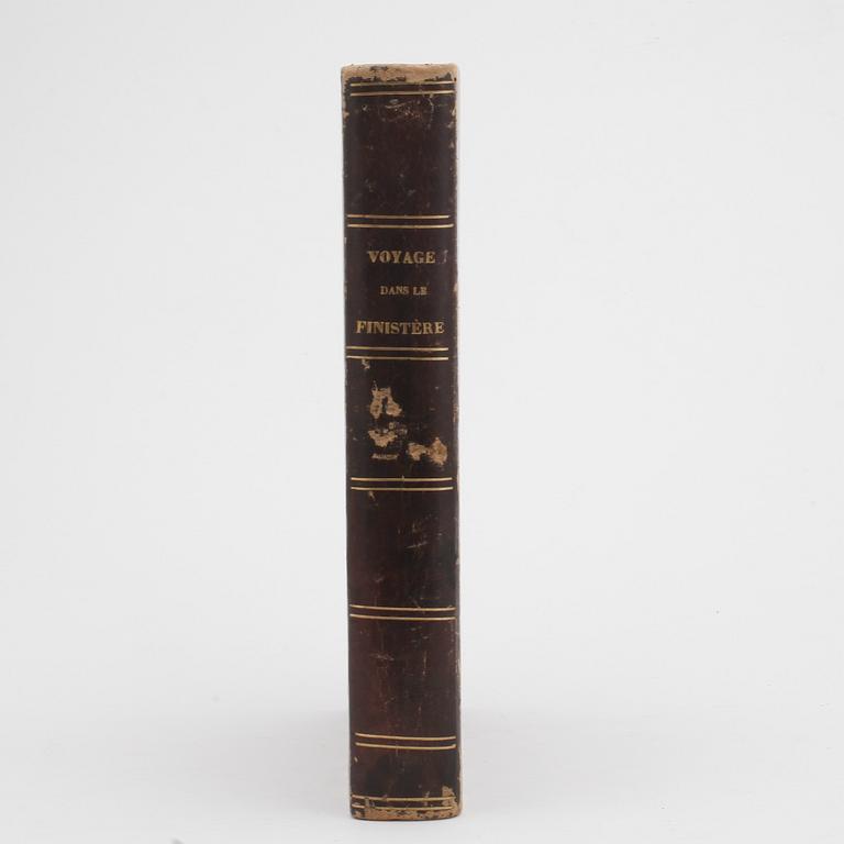 BOK, "Voyage Dans Le Finistère", reviderad upplaga efter Jaques Cambry av Émile Souvestre, Frankrike, 1835.