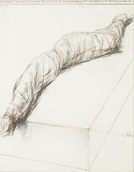 Christo & Jeanne-Claude, offset in color, signed.