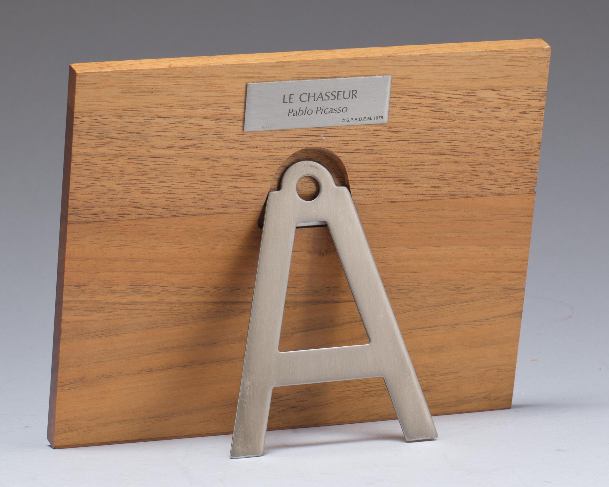 PABLO PICASSO, efter, sterlingsilver, The Franklin Mint, 1970-tal.